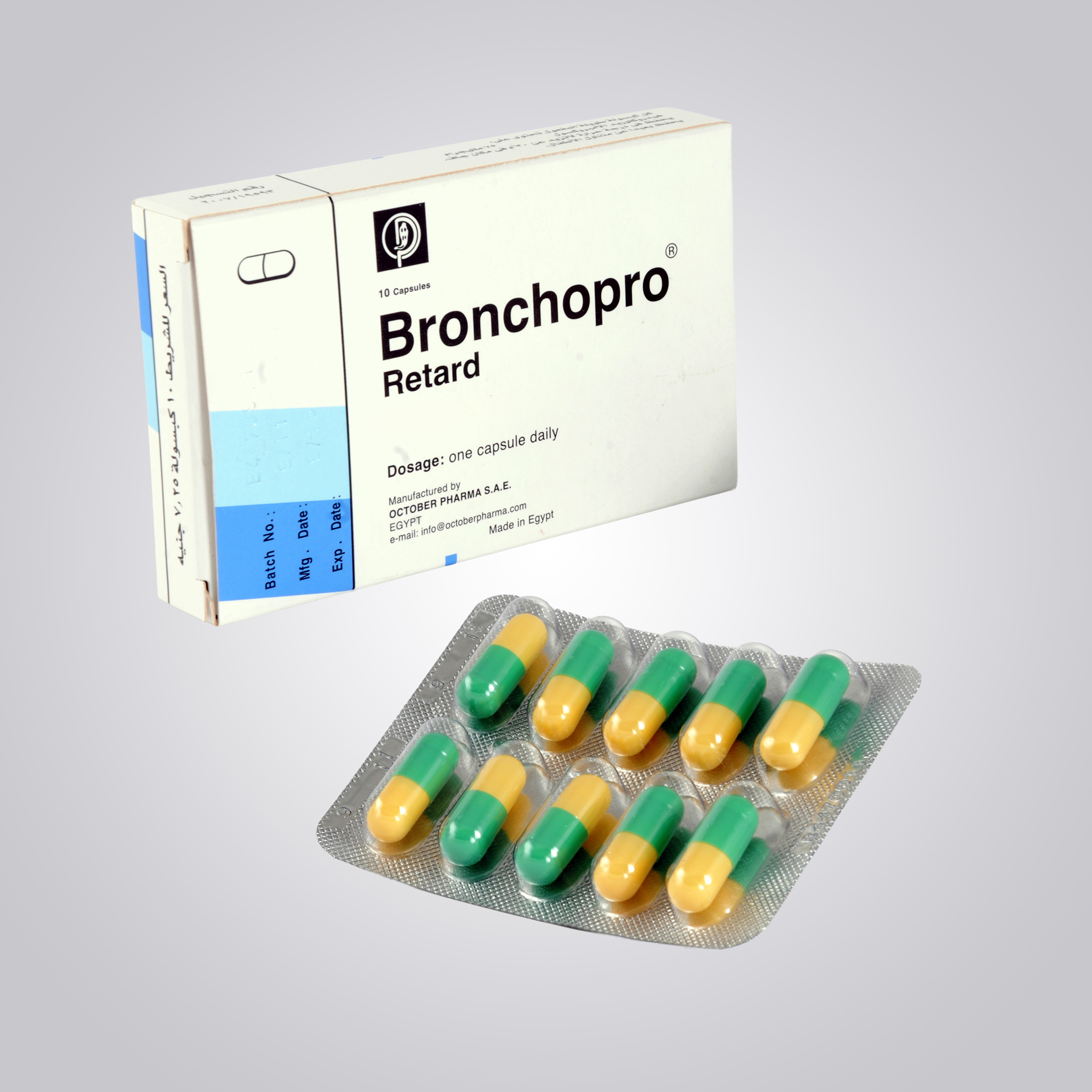 Bronchopro 75 mg Retard Capsule